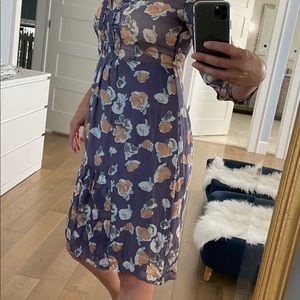 Summer silk dress.